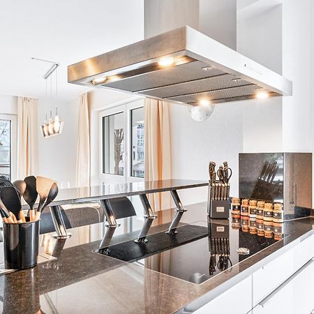Design-Apartment - Kueche - Parken - Zentral ไลน์เฟลเดิน-เอคเทอร์ดิงเงน ภายนอก รูปภาพ