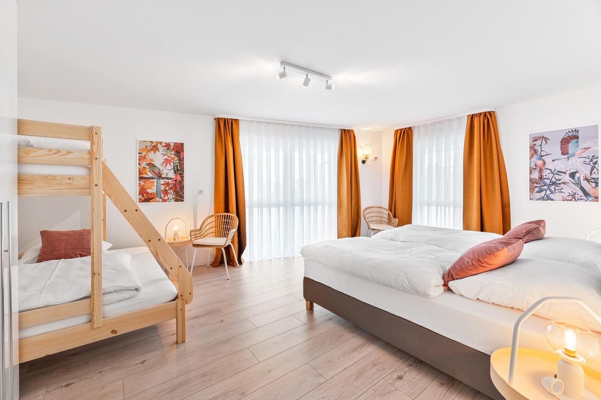 Design-Apartment - Kueche - Parken - Zentral ไลน์เฟลเดิน-เอคเทอร์ดิงเงน ภายนอก รูปภาพ