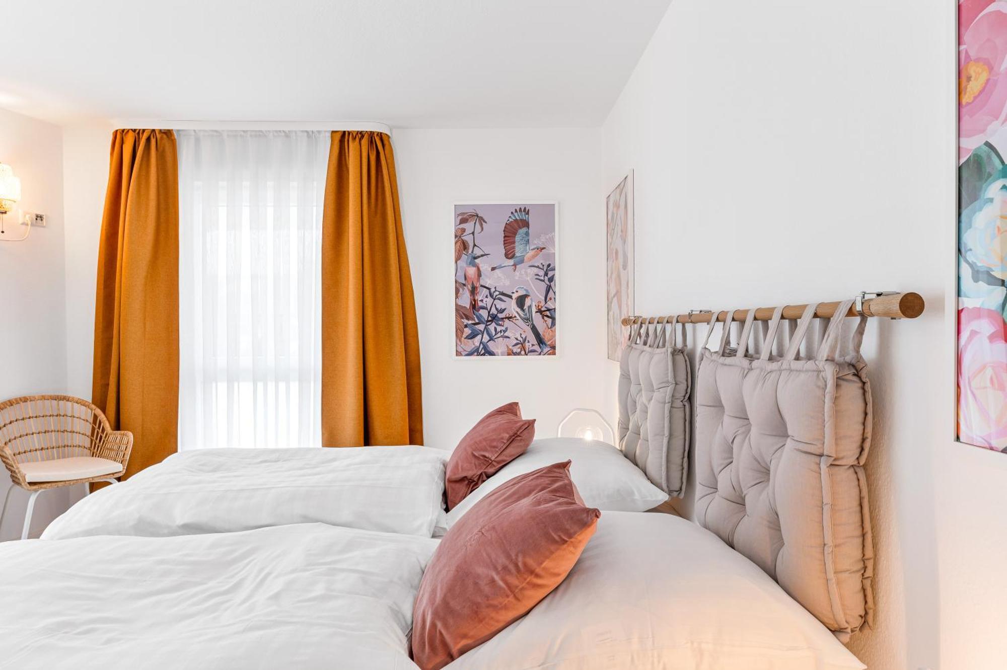 Design-Apartment - Kueche - Parken - Zentral ไลน์เฟลเดิน-เอคเทอร์ดิงเงน ภายนอก รูปภาพ