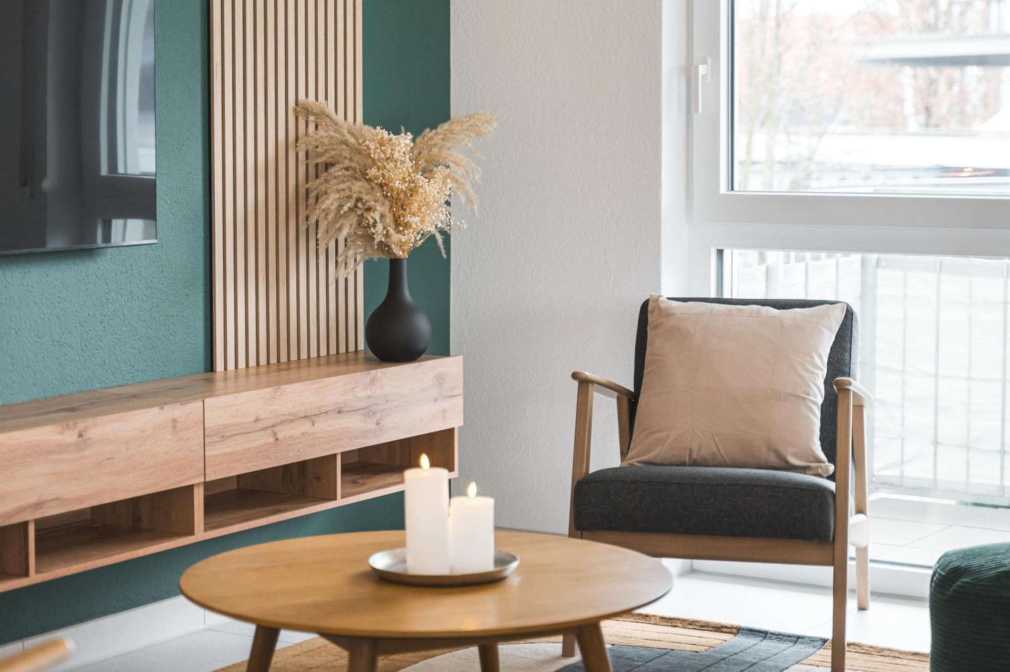 Design-Apartment - Kueche - Parken - Zentral ไลน์เฟลเดิน-เอคเทอร์ดิงเงน ภายนอก รูปภาพ